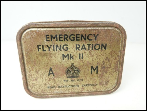 Emergency flying ration tin - flying,