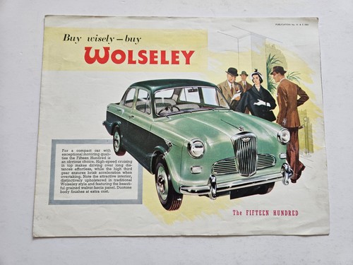 Wolseley 1500 50 - wolseley, sales