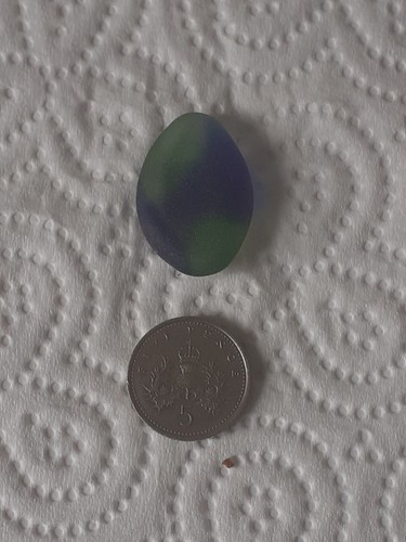 Large blue green multi - blue,,