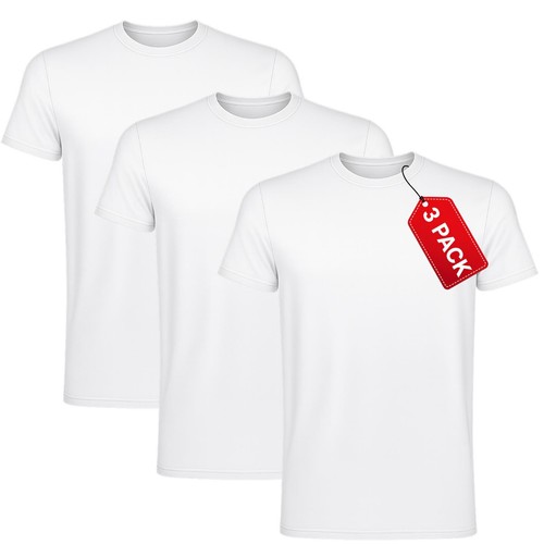 Pack mens plain t - 1,3,5,