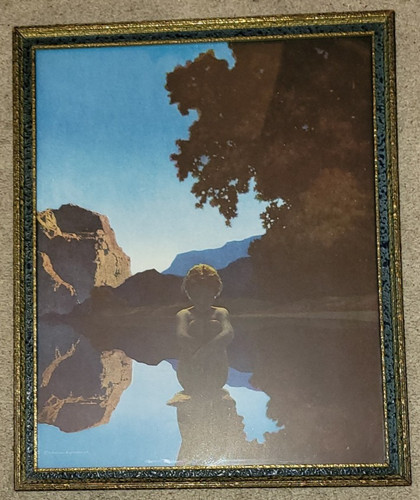 Maxfield parrish evening - maxfield,