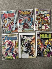 6x Old Marvel Comics, Bagged