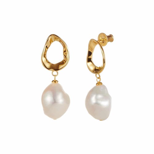 Jersey pearl baroque - pearl, oval