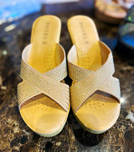 Pavers women beige faux - pavers,