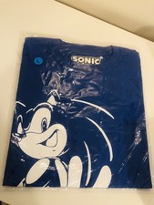 🔥 Sega Sonic The Hedgehog Tshirt Size L New Sealed