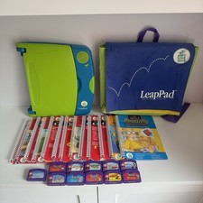 Vintage Leapfrog LeapPad Learning System 11 Games 13 Phonics Books bag joblot
