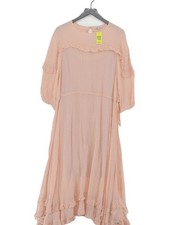 Studio by Preen A-Line Maxi Dress UK16 in Cream