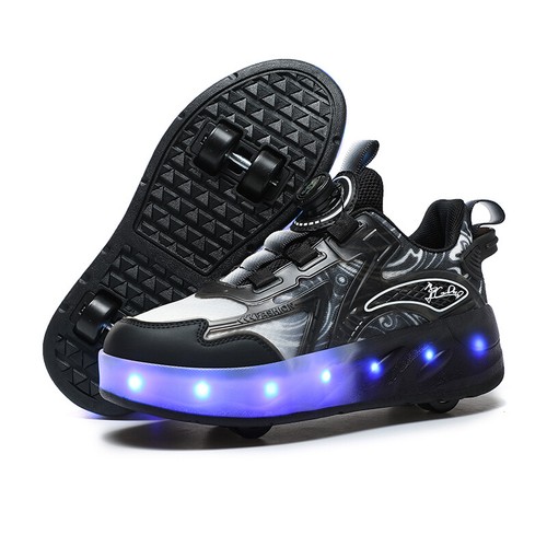 Led wheels boys - 4, skates
