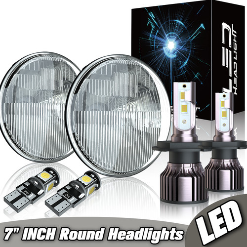 Pair inch round - 7“,