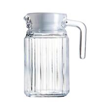 Glass Jug Slim 600ml Fridge
