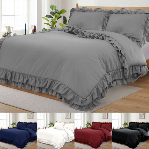Luxury frilled edge - frilled, duvet