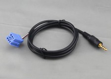 AUX-IN INPUT ADAPTER INTERFACE LEAD FOR CAR RADIO MP3 3.5MM JACK FITS BLAUPUNKT 