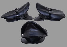 Genuine Real Leather Black