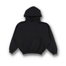 Cole Buxton Black Heavyweight Warm Up Logo Oversized Hoodie | Size M RRP £170