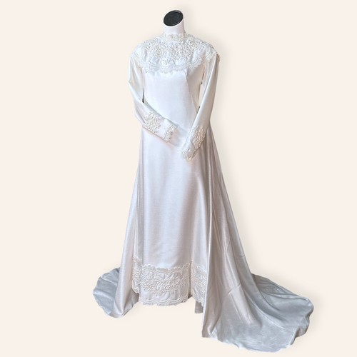 Vintage 1960s dupioni silk - vintage,