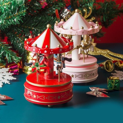 Carousel music box castle - carousel,