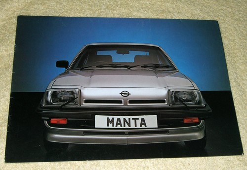 Opel manta range - manta, september