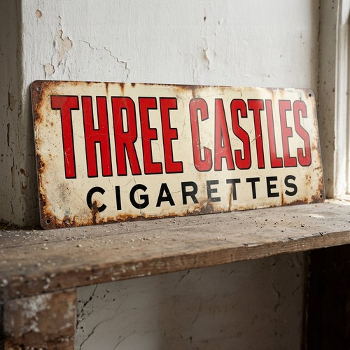 Three castles cigarettes - cigarettes, repro