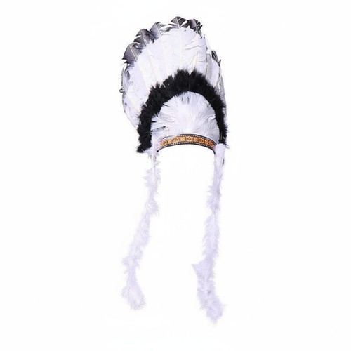 Feather headdress real - headdress,