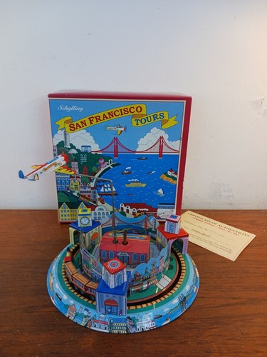 Vintage schylling tin toy - tin,
