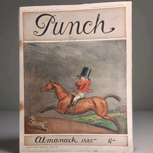 1925 punch almanack 2nd in - almanack,,