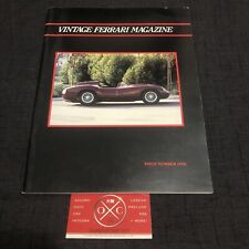 1988 Vintage Ferrari Magazine