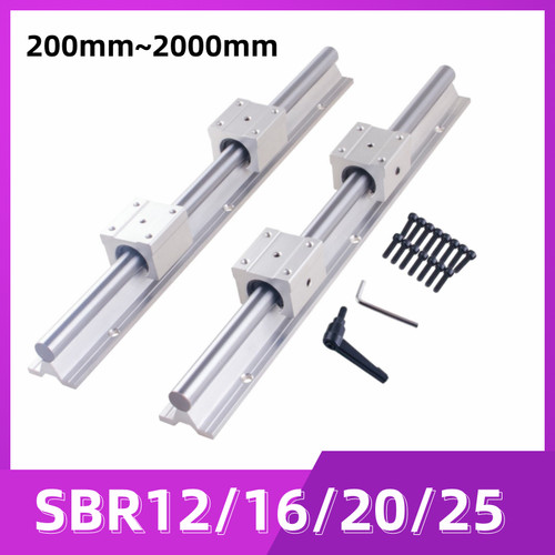 Sbr12 25 linear rail - sbr12/16/20/25,