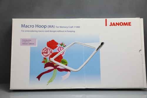 Boxed janome macro hoop memory - boxed,