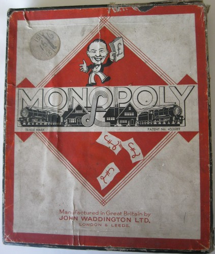 Vintage monopoly game 1940s - vintage,