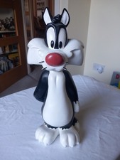 Looney Tunes Large Resin Sylvester And Tweety Pie
