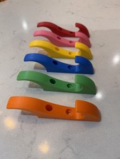 Colourful Plastic Coat Hooks