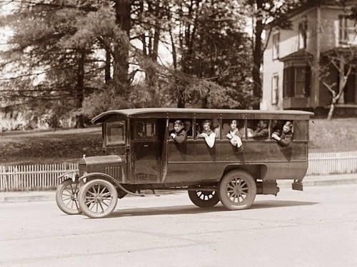 Children school bus 1925 - on,