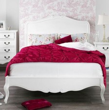 Juliette Bed Shabby Chic - White