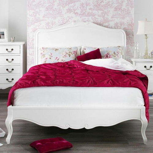 Juliette bed shabby - bed, chic