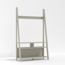 Tiva Grey Ladder TV Unit Sleek