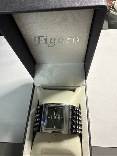 Boxed woman figaro watch - figaro,