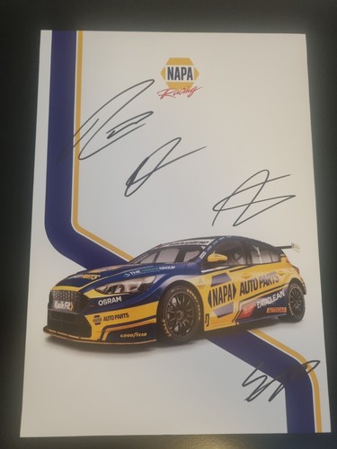 Btcc signed napa - napa, drivers