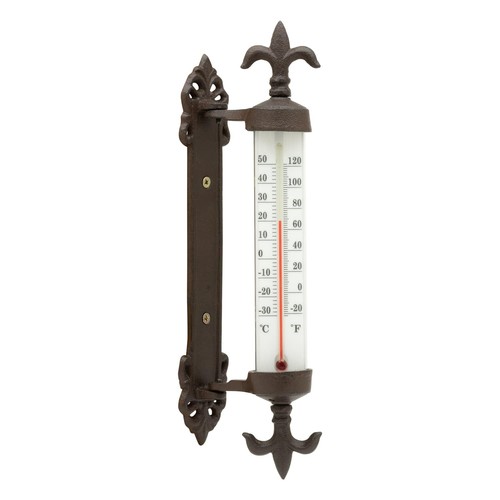 Garden thermometer cast iron - garden,