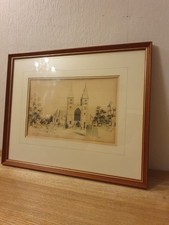 Framed and Signed Watercolour