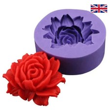 Rose flower silicone - 3d,