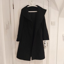 COS Black Wool Blend Coat -