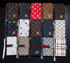 Leather Flip Case For iPhone