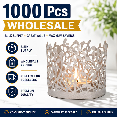 1000x silver tea - light, candle