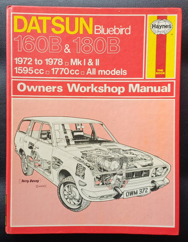 Datsun bluebird 160b 180b - bluebird,