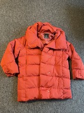 Mango Feather Hooded Jacket. Small (oversized)