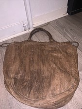 miu miu brown leather bag