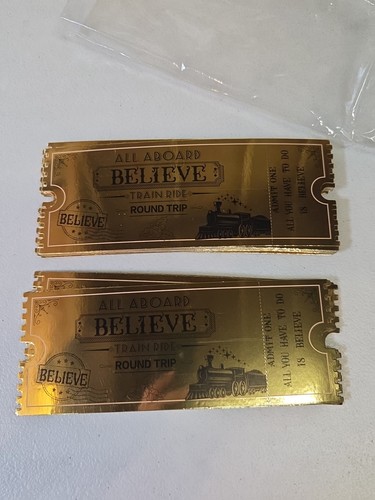 Gold foil believe - gold,