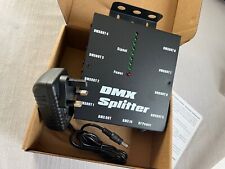 DMX 8 WAY Opto Splitter with