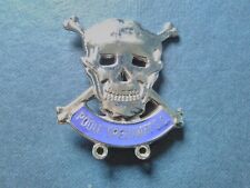 1968 POOLE PIRATES SPEEDWAY SILVER BADGE W REEVES CO LTD 