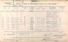 WW1 RESEARCH - Silver War Badge SWB ARMY and NAVY 1914/1920 World War One